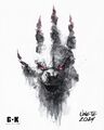 Spanish Godzilla teaser poster