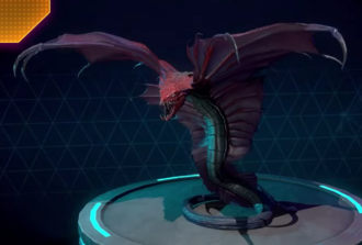 A Scarlethead Warbat in Godzilla x Kong: Titan Chasers