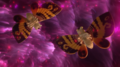 The twins using their combined Burst Move