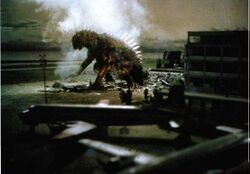 Varan attacks Tokyo (Varan, 1958)