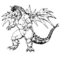 SpaceGodzilla concept art
