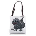 Godzilla tote bag
