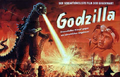German Godzilla poster