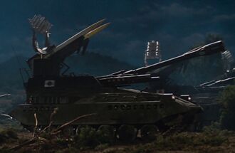 A Multipurpose Tank in Destroy All Monsters