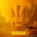 A Mexican Carl's Jr. Ghidorah exclusive cup poster