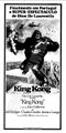 Portuguese King Kong poster