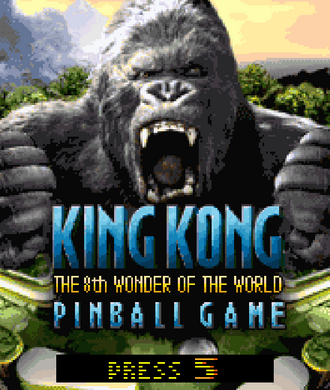 The game's title screen