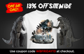 13% Off (One Day Only 6/13/14)