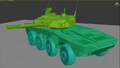 Type 16 MCV 3D model