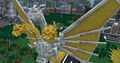 Mecha-King Ghidorah in Minecraft: Bedrock Edition