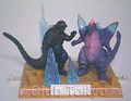 Bandai Japan Best of Godzilla Godzilla vs SpaceGodzilla set