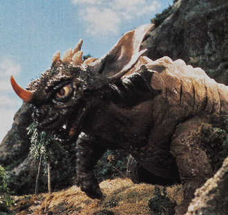 Baragon in Destroy All Monsters