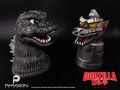 Paragon FX Group Godzilla vs Mechagodzilla tree toppers