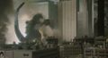 Godzilla ravages Tokyo