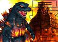 Burning Godzilla