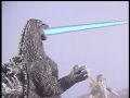 Gigan sees the ray fires overhead