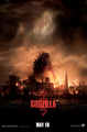 Godzilla poster without billing info