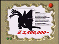 Grade B Mecha-King Ghidorah being sold for 2.5 million Space Zeni