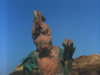 Alien Tiborus in Go! Greenman