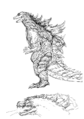 Godzilla concept art