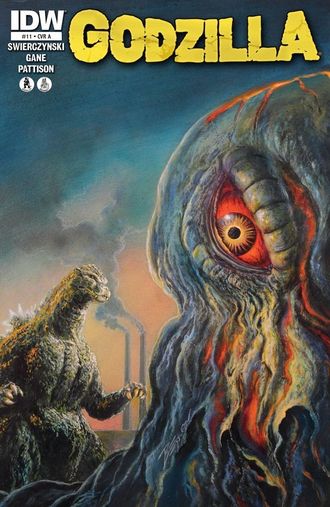 Cover A of issue #11 by Bob Eggleton