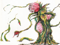 Flower Beast Biollante concept art