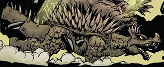 Anguirus in Godzilla: Rage Across Time