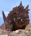 The Baragon suit in use as Magular in Ultraman