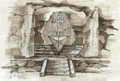 Shobijin cave concept art