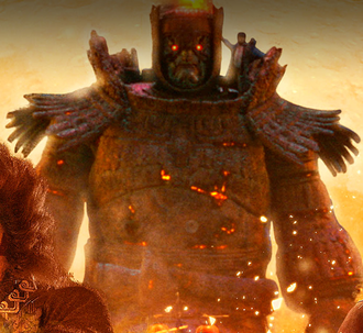 Daimajin in The Great Yokai War: Guardians