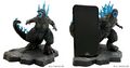 Desktop Monster Mobile Stand Godzilla 2023 (Heat Ray ver.)