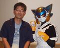 Miena with Ryuji Kii.