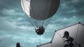 A Transmission Balloon in GODZILLA: Planet of the Monsters