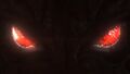 The evil mastermind's eyes