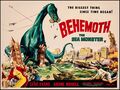 British Behemoth the Sea Monster quad poster