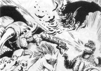 Red Moon artwork by Hurricane Ryu