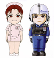 Chibi Kiriko concept art