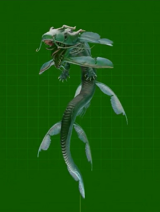 Lahamu on a monitor in Kong: Survivor Instinct