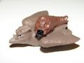 Bandai Japan Rodan with Mothra Larva finger puppet