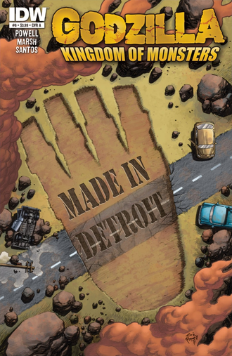 Cover A of issue #6 by Eric Powell