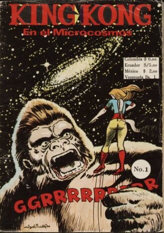 The cover of King Kong in the Microcosmos #1