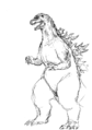Godzilla concept art