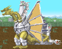 Mecha-King Ghidorah in the Godzilla: The Arcade Game