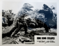 British King Kong Escapes lobby card