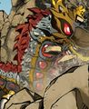 Battra Larva in Godzilla: Rulers of Earth