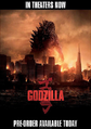Godzilla DVD & Blu-ray pre-order
