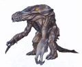 Orga concept art based on maquette