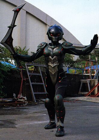 Impactor Lucia's battle suit in The Gransazers