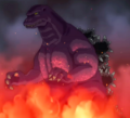 Godzilla in Chibi Godzilla Raids Again