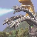 Hyper Mecha-King Ghidorah's ice breath